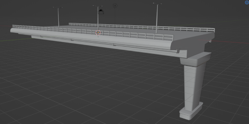 Bridge 3D model